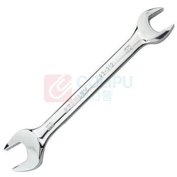 史丹利 STANLEY 公制精抛光双开扳手 93-396-1-22 12x14mm 铬钒钢