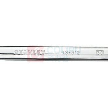 史丹利 STANLEY 公制精抛光双开扳手 93-396-1-22 12x14mm 铬钒钢