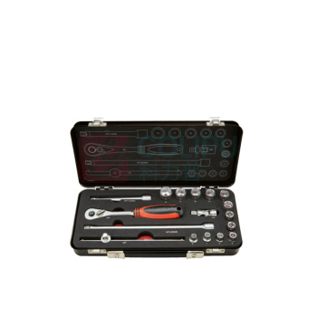 Format 棘轮扳手套装 60560010 3/8"SD,17pcs,套筒6-19mm