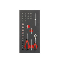 Format 模块工具套装 61750095 棘轮和套筒,1/4”SD,31pcs