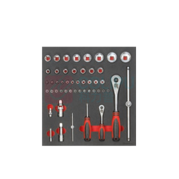Format 模块工具套装 61750065 棘轮和套筒,49pcs