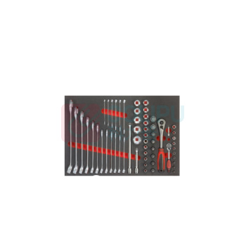 Format 模块工具套装 61750145 棘轮和套筒和两用扳手,59pcs