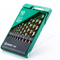 世达 SATA 10件直柄含钴麻花钻组套 52810