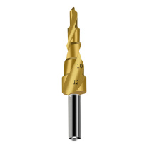 雷蒙 宝塔钻阶梯钻头6542材质螺旋柄阶梯钻 ACDS018-LS 4-12mm