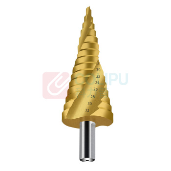 雷蒙 宝塔钻镀钛钻头阶梯4241螺旋柄阶梯钻 ACDS011-LS 4-32mm