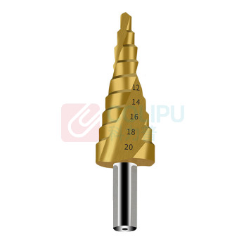 雷蒙 宝塔钻阶梯钻头6542材质螺旋柄阶梯钻 ACDS019-LS 4-20mm