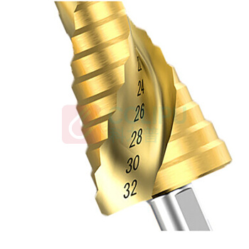 雷蒙 宝塔钻阶梯钻6542材质螺旋柄阶梯钻 ACDS017-LS 4-32mm