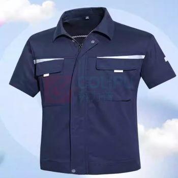 沃克迪威 地勤夏季短袖工作服上衣 WKDW-CXY10