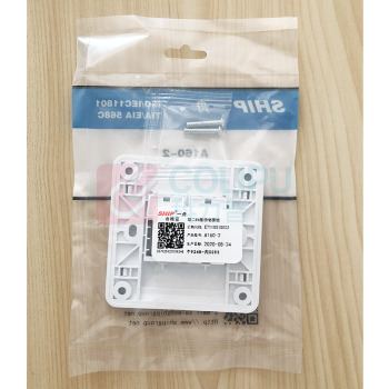 一舟 双口面板 A160-2 (白色) 1、面板尺寸86*86mm 2、接入口数量2 3、阻燃等级UL94-V0