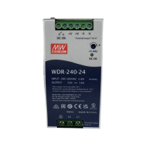 明纬 开关电源 WDR-240-24 220VAC/24VDC，10A 