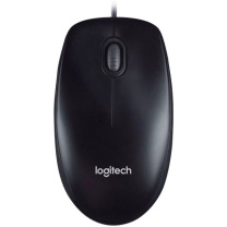 罗技 Logitech 鼠标 M90 1个 (黑色)