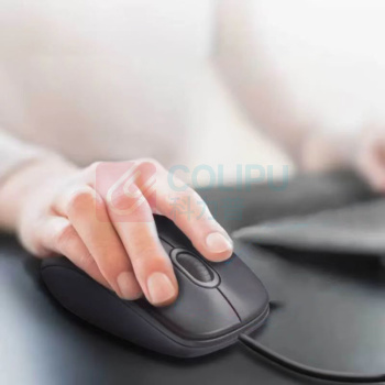 罗技 Logitech 鼠标 M90 1个 (黑色)
