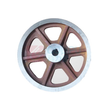 伟业 锯轮 4260 直径100mm 材质不锈钢+铝合金 GZ4240锯床配件  适用各种带锯床 齿轮机从动轮