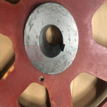 伟业 锯轮 4260 直径100mm 材质不锈钢+铝合金 GZ4240锯床配件  适用各种带锯床 齿轮机从动轮
