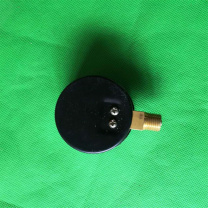 秦仪 压力表 Y-60 -1-1.8MPa 精度等级2.5级表盘直径Y60安装方向，轴向工作介质R22 