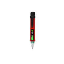 德力西电气 DELIXI ELECTRIC 感应电笔验电笔家用高精度电工笔 非接触式测电笔 带照明 DHCETPDE28
