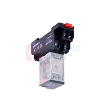 施耐德 Schneider 中间继电器带底座 RXM2LB2BD DC24V 8脚5A 