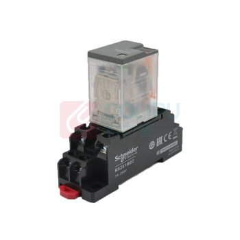 施耐德 Schneider 中间继电器带底座 RXM2LB2BD DC24V 8脚5A 