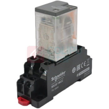 施耐德 Schneider 中间继电器带底座 RXM2LB2BD DC24V 8脚5A 