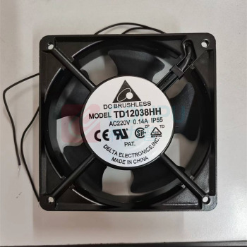 台达 轴流风机 TD12038HH 120*120*38MM AC220V 带防护网 