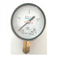 上减 氧压力表(不含检测报告) Y-40 2.5级 0~6MPa 