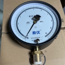 秦仪 精密压力表(含检测报告) 0-10MPa M20*1.5 Փ150 径向直接式0.4级含第三方效验报告 