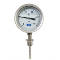 秦仪 双金属温度计 量程：0-100℃ 接口：M27*2 (本色) 不含检测报告