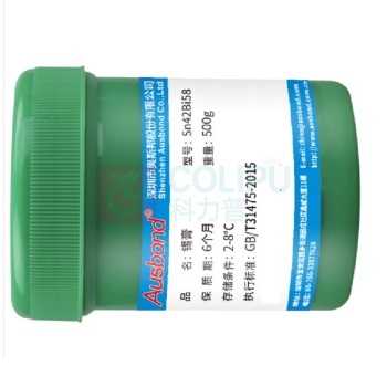奥斯邦 无铅低温锡膏 Sn42Bi58 500克 