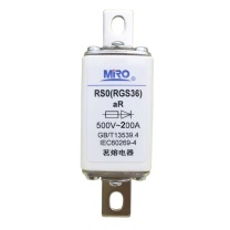茗熔 熔断器 RGS36 200A 
