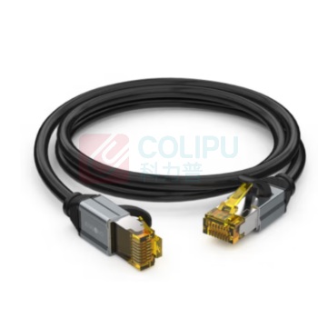 秋叶原 CHOSEAL 超六类网线 QS567A 双屏蔽纯铜8芯双绞线 工程级万兆网络连接线 