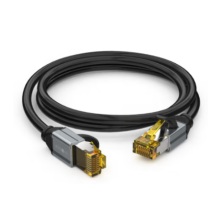 秋叶原 CHOSEAL 超六类网线 QS567A 双屏蔽纯铜8芯双绞线 工程级万兆网络连接线 