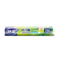 妙洁 MIAOJIE 保鲜膜 PE保鲜膜 150米大碗 (透明)