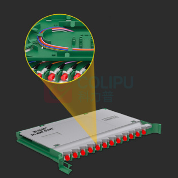 麦森特 MAXCENT 光纤配线架 MR-12FC 12口12芯FC熔纤盘/个 
