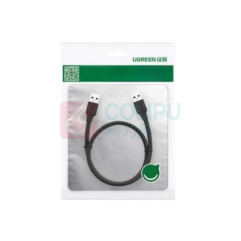 绿联 UGREEN USB2.0公对公数据线 10310 1.5M.黑色 