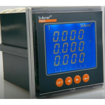 Acrel 三相电流表 PZ80L-AI3/C 100A/5A电源 AC220V 