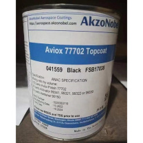 阿克苏诺贝尔 Aviox 77702 Topcoat 面漆 041559 Black FSB17038 1L (黑色)