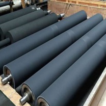 宁上 胶辊直径 钢质辊芯 聚氨酯包胶滚轴 50*1250mm 硬度95度