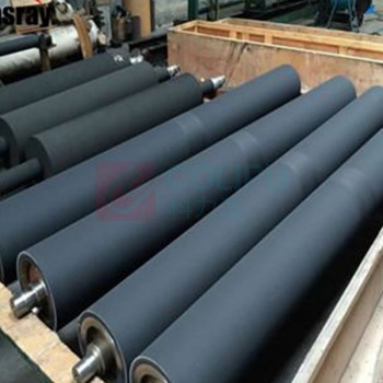 宁上 胶辊直径 钢质辊芯 聚氨酯包胶滚轴 50*980mm 硬度95度