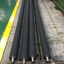 宁上 胶辊直径 钢质辊芯 聚氨酯包胶滚轴 50*1280mm 硬度95度