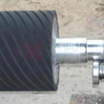 宁上 胶辊直径 钢质辊芯 聚氨酯包胶滚轴 50*1280mm 硬度95度