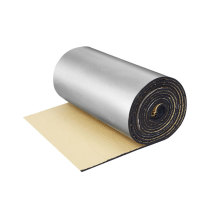 罗德力 自粘压花方格铝箔隔热棉 20mm*1m*10m 加背胶
