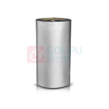 罗德力 自粘压花方格铝箔隔热棉 20mm*1m*10m 加背胶