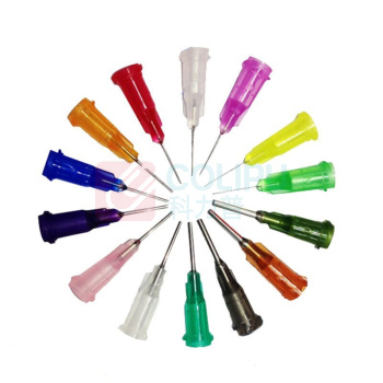 智探政物 塑座不锈钢点胶针头 20G 内径0.60mm (粉红色) 100个