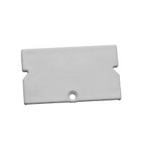 罗德力 60铝流利条封盖冷轧碳钢 L59.5*W35*H5mm 厚度3mm