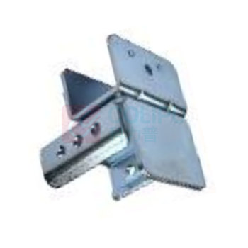 罗德力 40流利条过桥高接头冷轧钢镀白锌 L27.7*W46.5*H48.8mm 厚度2mm