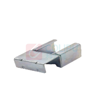 罗德力 38铝流利条平接头冷轧钢镀白锌 43mm*63mm*40.4mm 厚度2mm
