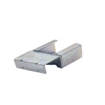 罗德力 38铝流利条平接头冷轧钢镀白锌 43mm*63mm*40.4mm 厚度2mm