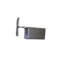 罗德力 38铝流利条高接头冷轧钢镀白锌 43mm*63mm*74.5mm 厚度2mm 精益管三代辅件