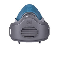 3M 硅胶半面型防护面罩 HF-52