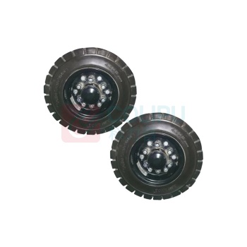 双喜 座驾式牵引车实心前轮总成 4.00-8 409mm*409mm*102mm 适配QD50